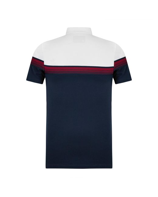 Lyle & Scott Blue Short-Sleeve Polo Shirt for men