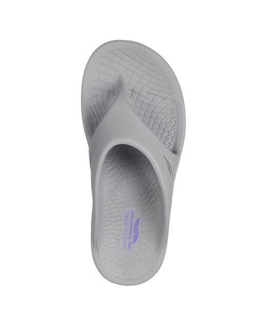 Skechers Gray 3Pt Sandal Sports Sandals