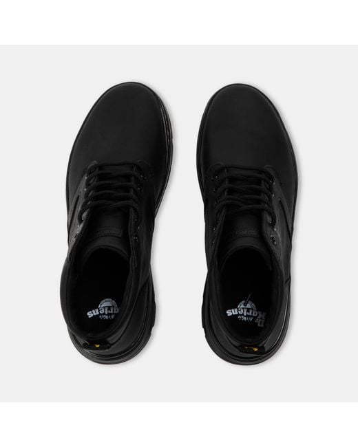 Dr. Martens Black Bonny Soft Leather Chukka Boots for men