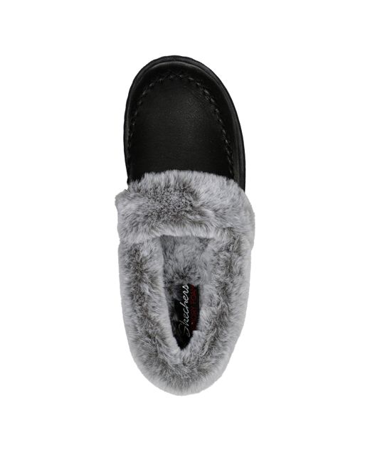 Skechers Blue Cozy Campf Full Fit Slippers