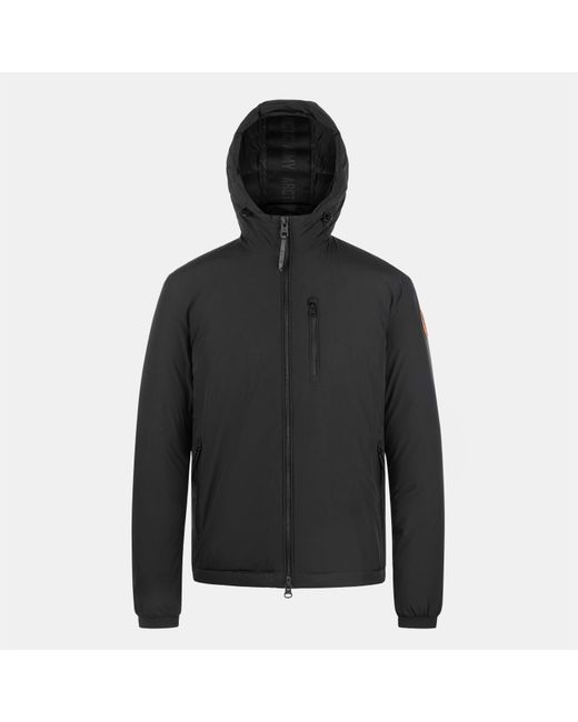 ARCTIC ARMY Black Lite Reflective Short Puffer Jacket for men