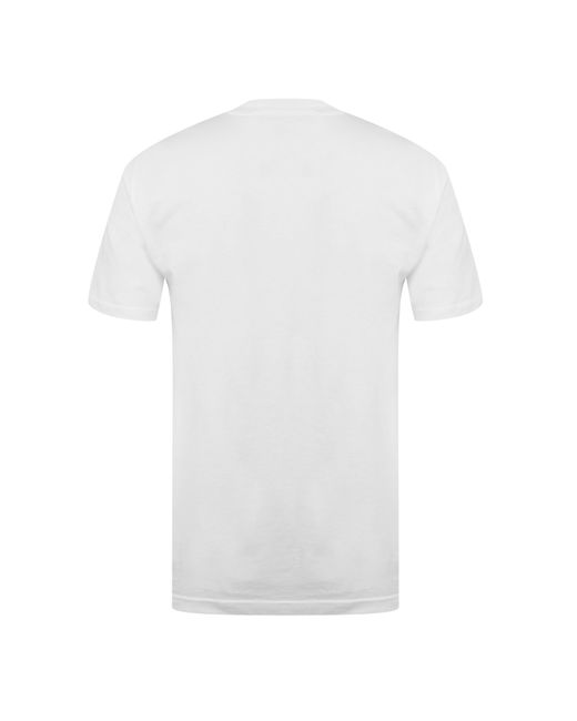 Original Penguin White Lettering Regular Fit T-Shirt for men