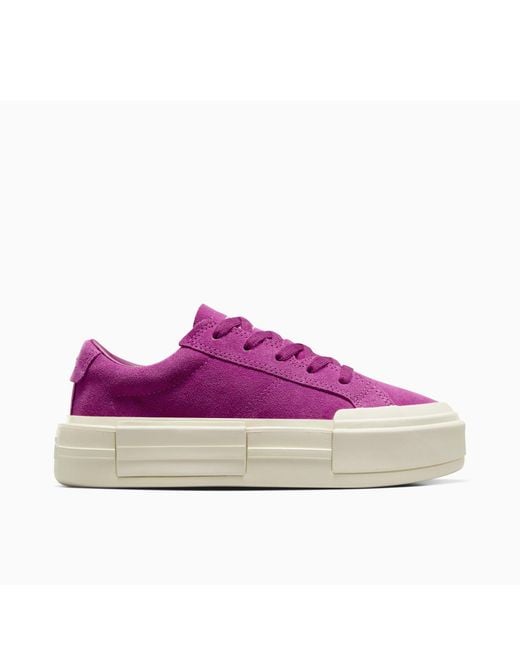 Converse Purple Chuck Taylor All Star Cru High-Top Trainers