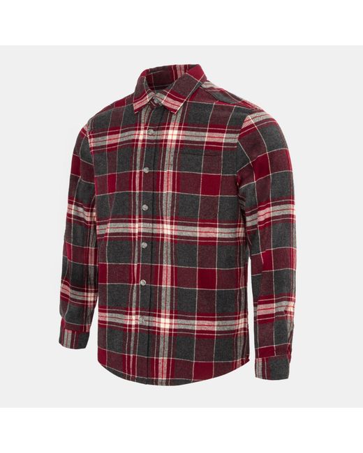 Firetrap Red Pattern Shirt for men