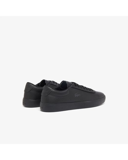 Lacoste Black Baseshot Evo Trainers for men