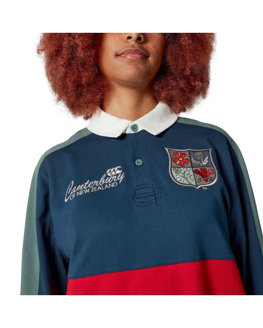 Canterbury Blue British & Irish Lions Heritage Shirt for men