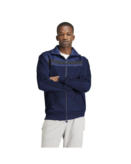 Adidas Originals Blue Performance Tracksuit Top for men