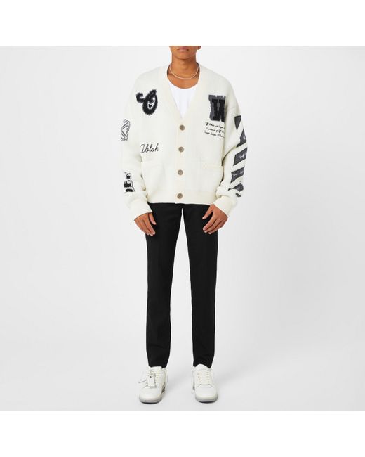 Off-White c/o Virgil Abloh Black Off Skinny Tailored Trousers for men