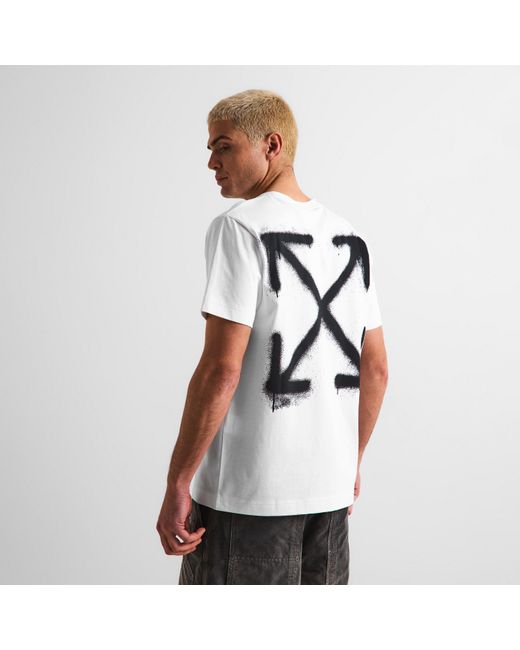 Off-White c/o Virgil Abloh White Off Slim Fit T Shirt for men