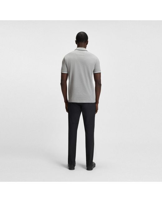 Boss Gray Hbg Paddy Euro Polo Shirt for men