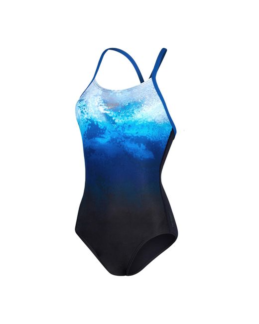 Speedo Blue One Piece Swimsuit