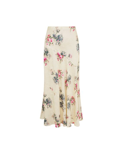 LoveShackFancy Natural Bertha Maxi Skirt