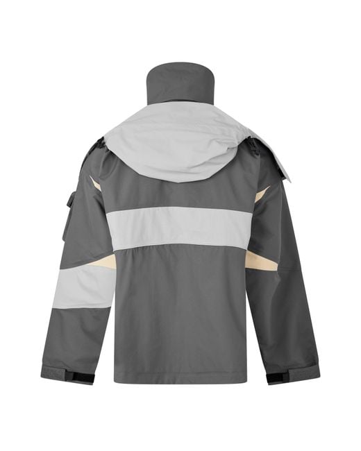Roa Gray Gale 10K Rain Anorak Jacket for men