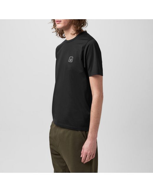 CP COMPANY METROPOLIS Black T-Shirts for men