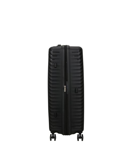 American Tourister Black Diablast Spinner 78X49X31/34Cm Exp Tsa Large Hard Suitcase