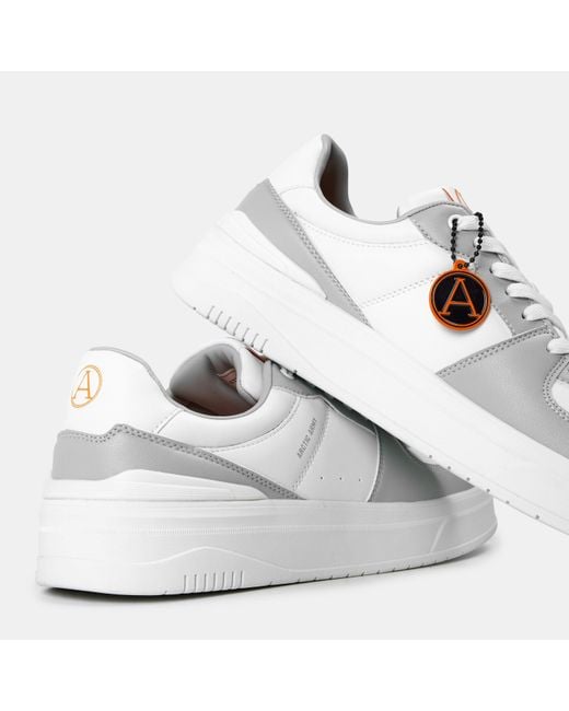 ARCTIC ARMY White Scott Low-Top Trainers for men