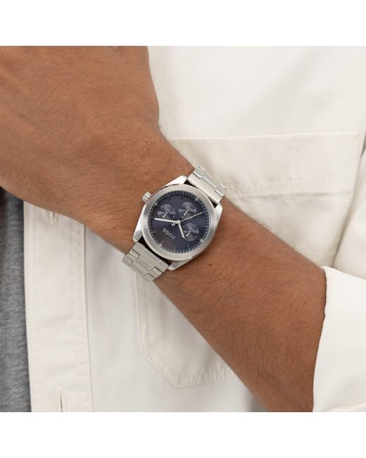 HUGO Metallic Gents #Bright Sport Bracelet Watch for men