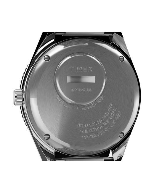 Timex Metallic Water Resistant Analogue Quartz Watch for men