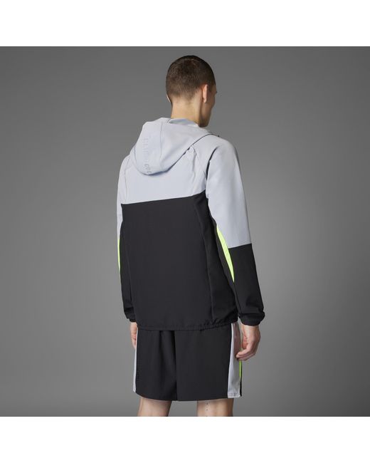 Adidas Blue Climacool Tech Apparel Track Top for men