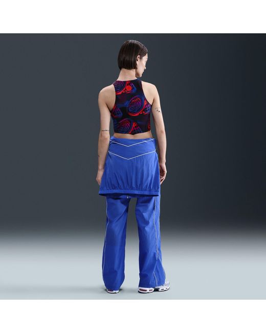 Nike Blue England Printed Tank Top 2025