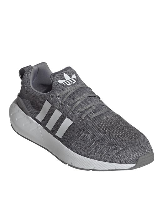 Adidas Gray Swift Run Running Shoes for men