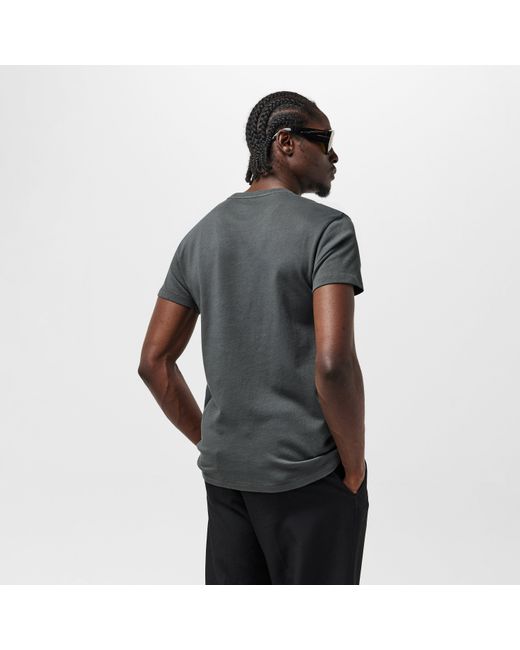 Tom Ford Gray Cotton Classic Fit Short Sleeve Polo Shirt for men