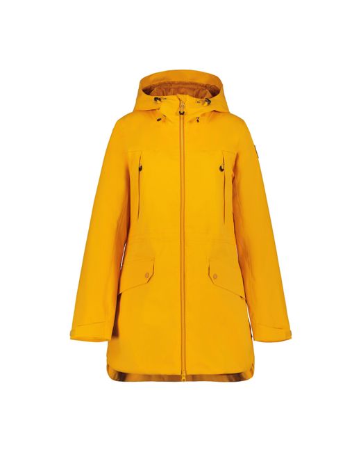 Icepeak Yellow Minier Waterproof Insulated Puffer Jacket