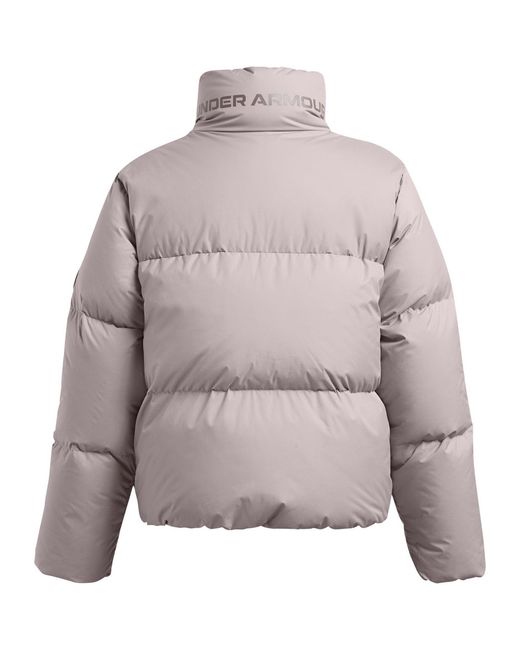 Under Armour Gray Limitless Weather-Resistant Puffer Jacket