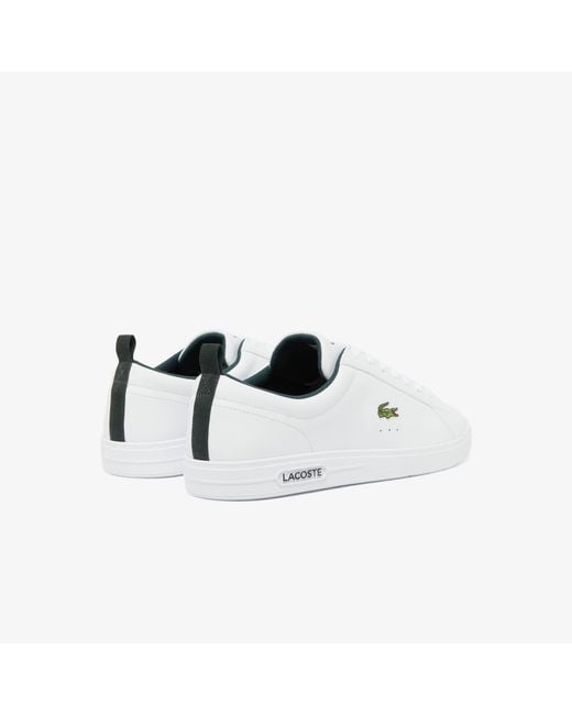 Lacoste S Carnabase Trainers White/green 9 for men
