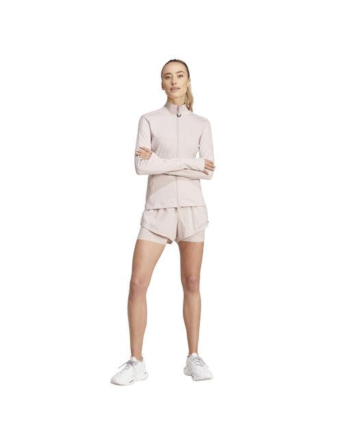 Adidas Natural 2-In-1 Performance Gym Shorts