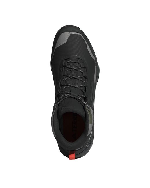 Adidas Black Terrex Eastrail Mid Waterproof Hiking Shoes for men