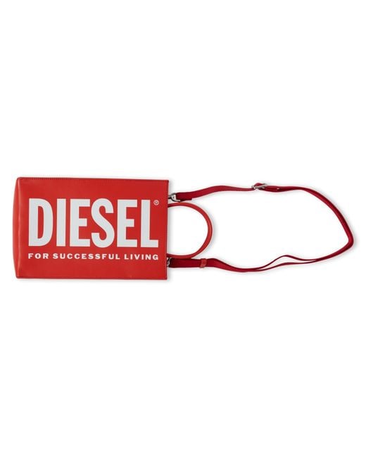 DIESEL Red Tote Bag