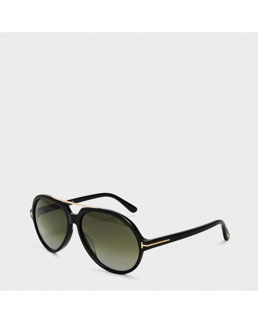 Tom Ford Green Uv Protection Aviator Sunglasses for men