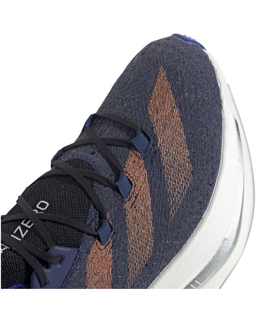 Adidas Blue Adizero Prime X 2.0 Strung Running Shoes for men