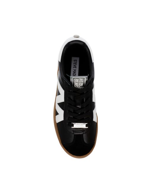 Steve Madden Brown Opponent Low Top Trainers