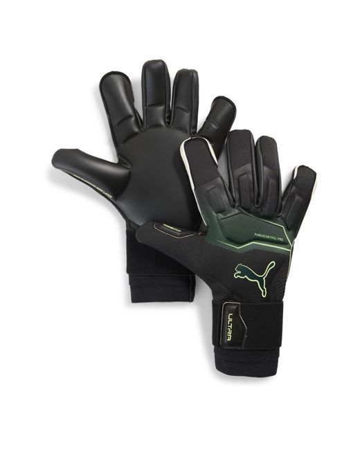 PUMA Black Ultra Ultimate Hybrid Adults Goalkeeper Gloves for men