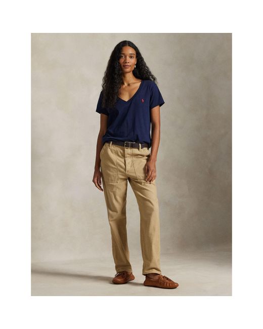 Polo Ralph Lauren Blue V-Neck T-Shirt