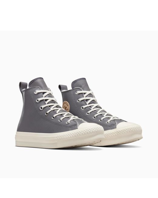 Converse Blue Chuck Taylor All Star Eva High-Top Trainers