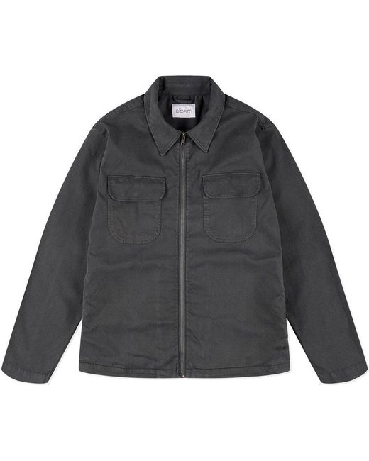 Albam Gray Clarence Weather-Resistant Harrington Jacket for men