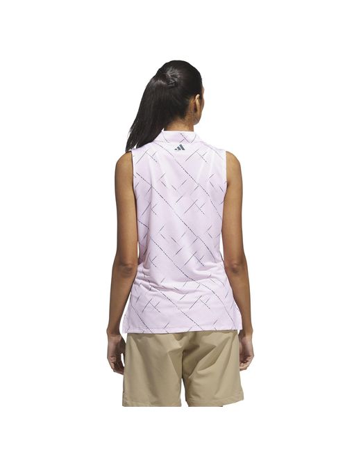 Adidas Purple Performance Golf Vest