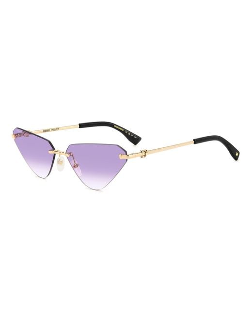 DSquared² Multicolor Cat Eye Round Sunglasses