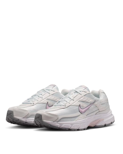 Nike White Initiator Running Shoe