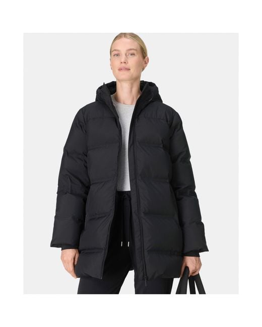 Sweaty Betty Blue Nimbus Mid Long Puffer Jacket