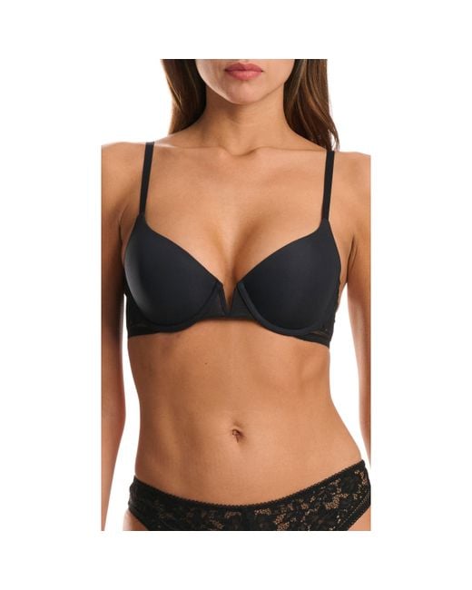 Wolford Blue Lightly Lined Demi Bra