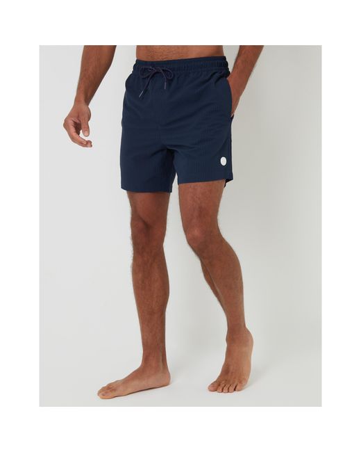 Threadbare Blue Rola Swim Shorts for men
