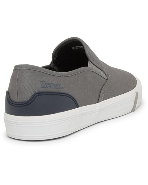 Bench Gray Slip-On Low-Top Trainers for men