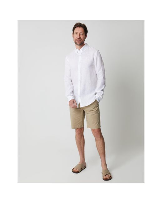 Saltwell Gray Long-Sleeve Oxford Shirt for men