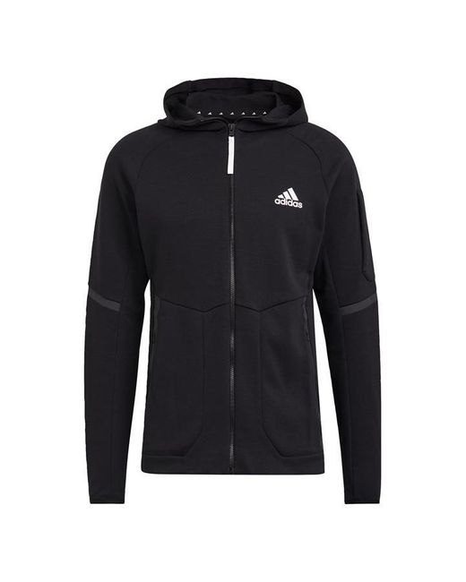 Adidas Black For Gameday Full-zip Jacket for men