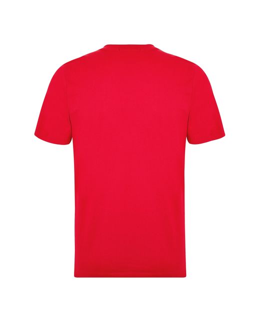Replay Red Small Logo T-Shirt for men