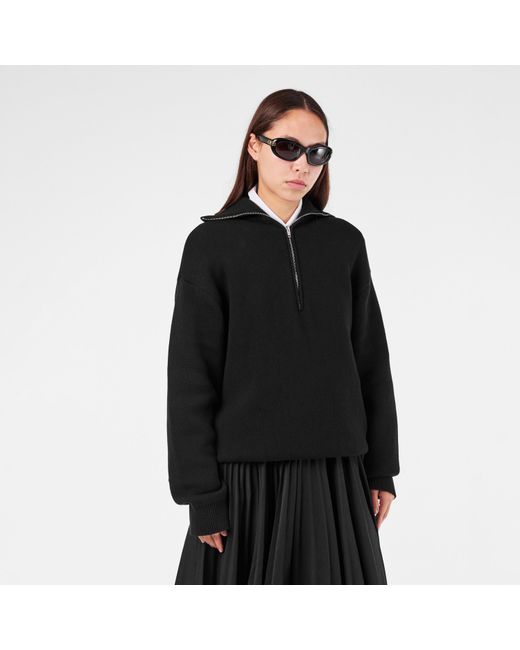 Balenciaga Black Crew Neck Jumper